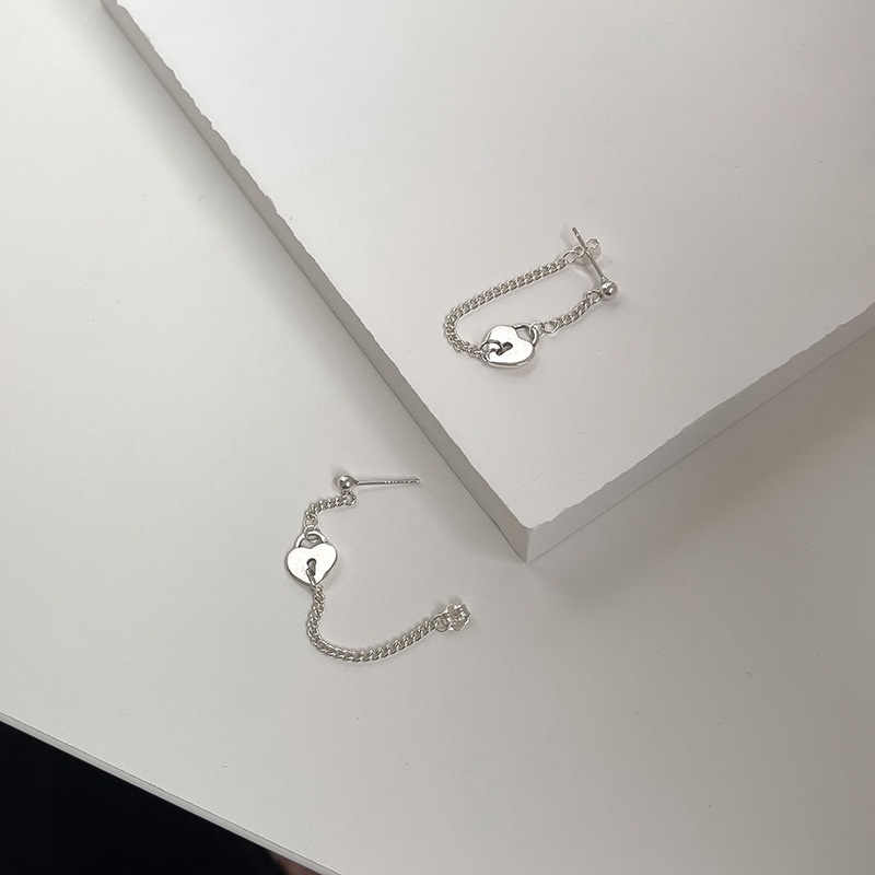 Love Chain Earrings Accessories Korea Temperament