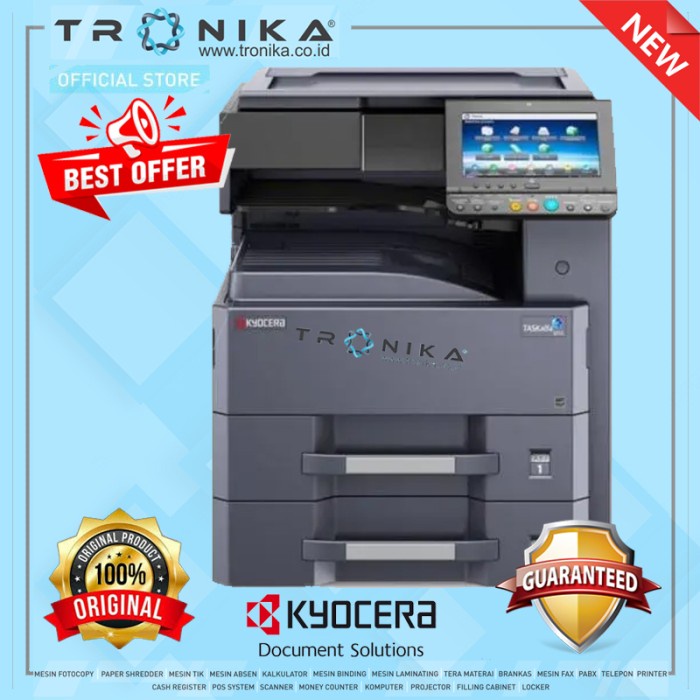 MESIN COPY PRINT SCAN FAX DUPLEX UKURAN KERTAS A3 | KYOCERA TASKALFA 4012i | ORIGINAL | GARANSI RESMI