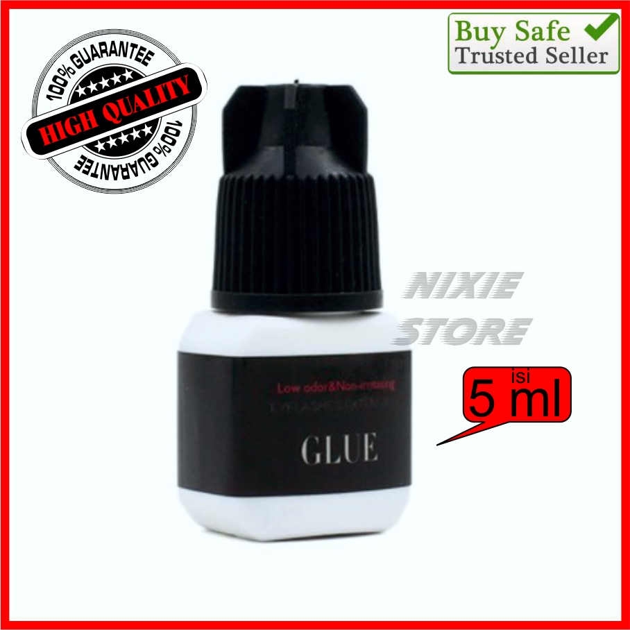 Lem Bulu Mata Eyelash Extension GLUE TAHAN LAMA TIDAK PERIH TIDAK BERBAU PREMIUM 5 ml ORIGINAL