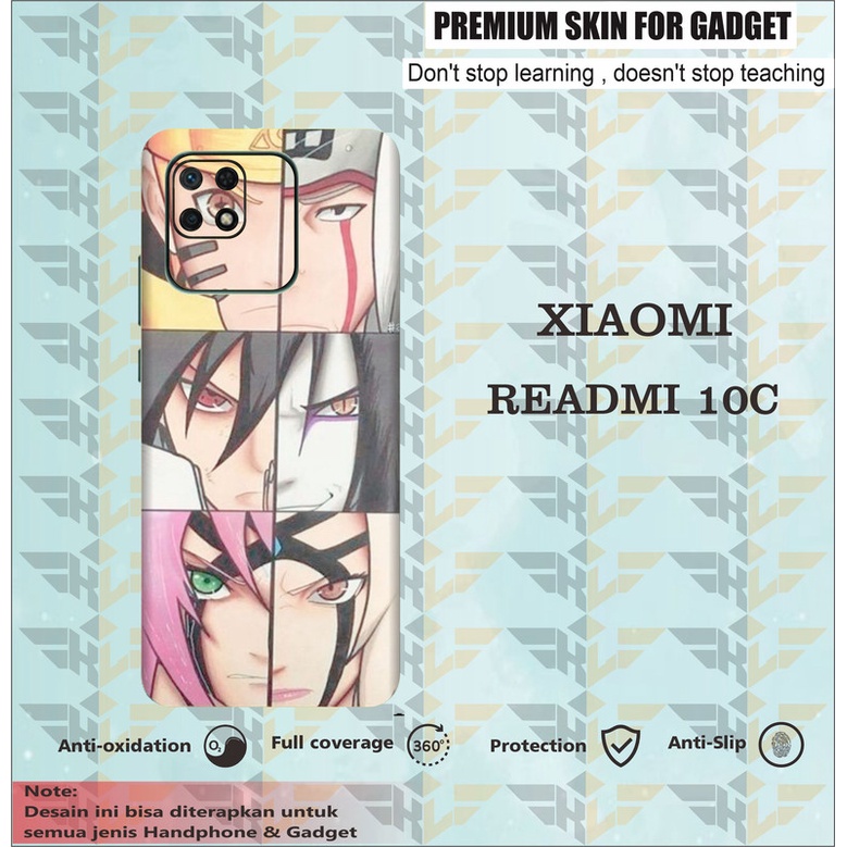 GARSKIN HANDPHONE 2PCS XIAOMI READMI 10C KARTUN