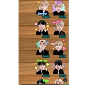 

STIKER WHATSAPP/WA BTS 30 STIKER 10.000