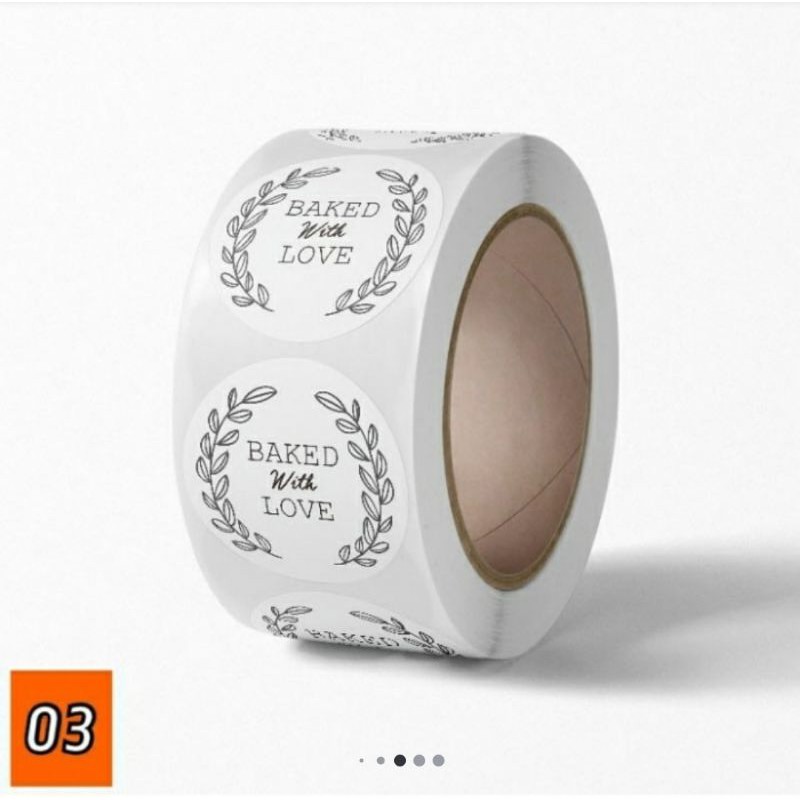 

stiker lebel makanan