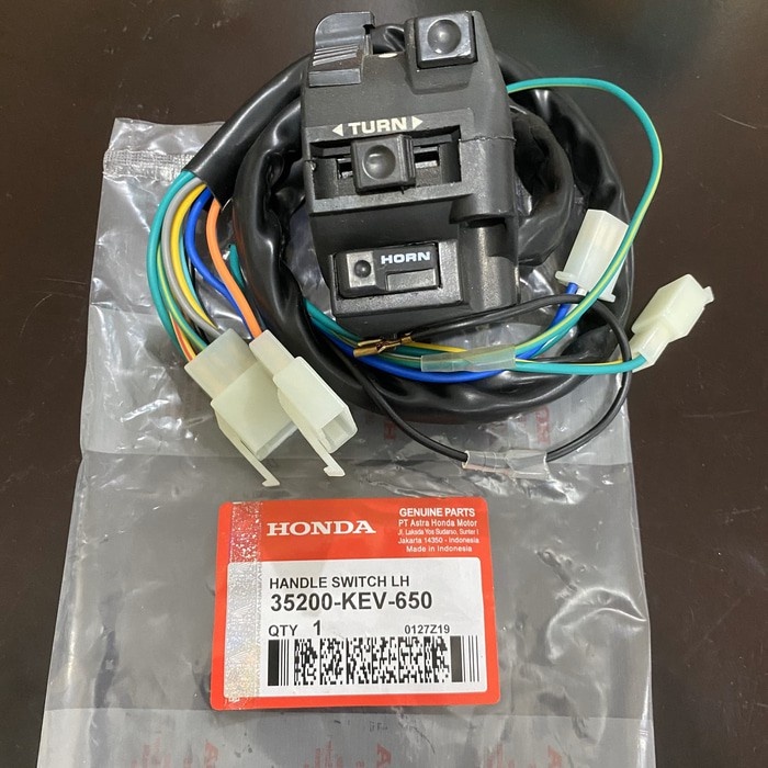 Saklar Kiri Switch Klakson Sen Tombol Lampu Dim Honda Supra X Lama Fit #mnf jaya motor871