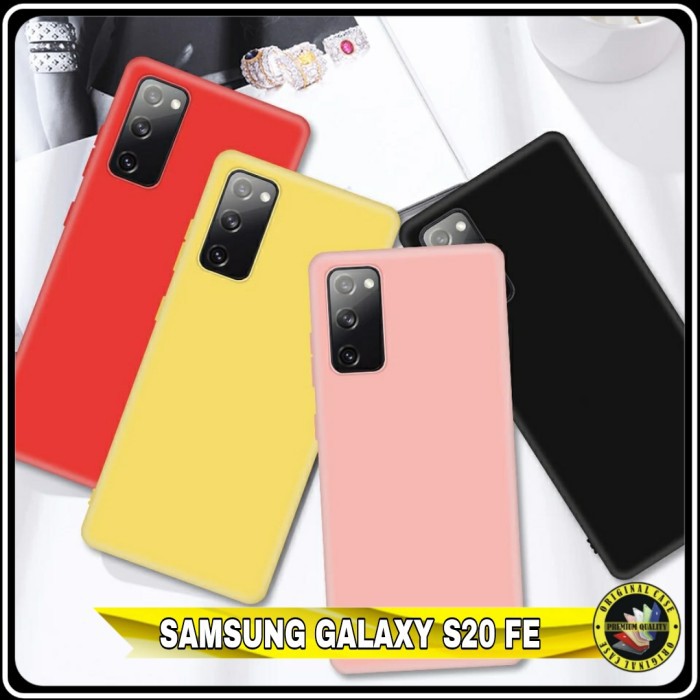 Case Samsung Galaxy S20 FE Soft Case S20 FE Silicone candy color