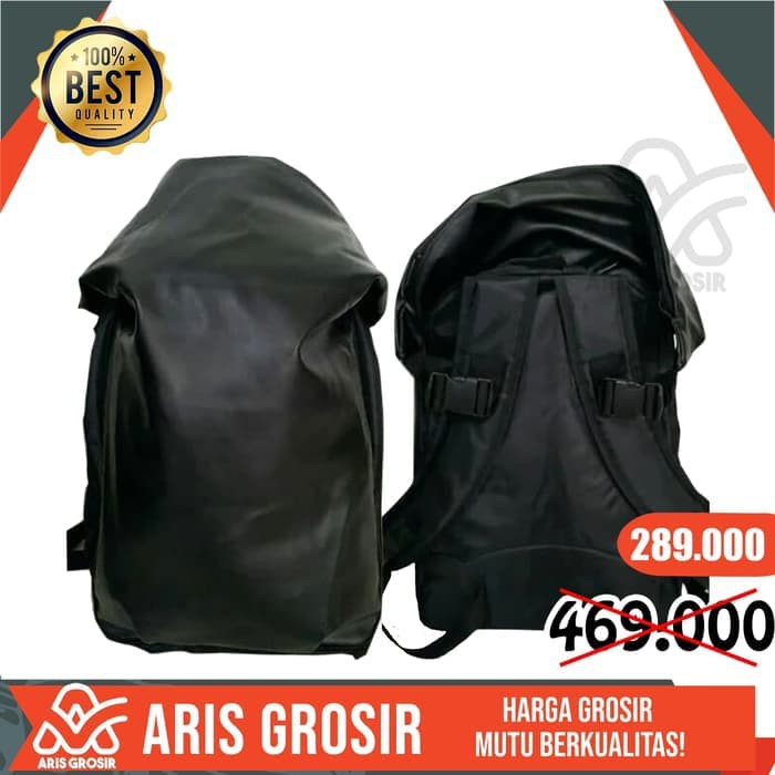 Tas Ransel Pria Kulit Backpack Laptop Asli Import New Branded X68