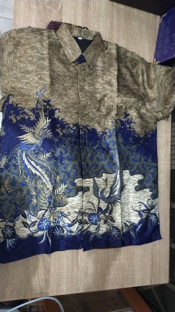 Kemeja Batik Semi Sutra Silky Premium Puring Istimewa