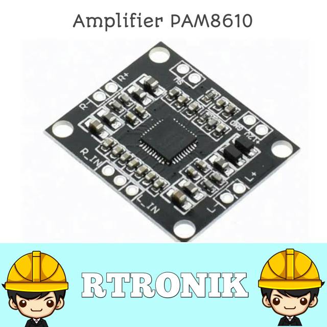 PAM8610 Mini Amplifier Class D 2x15watt