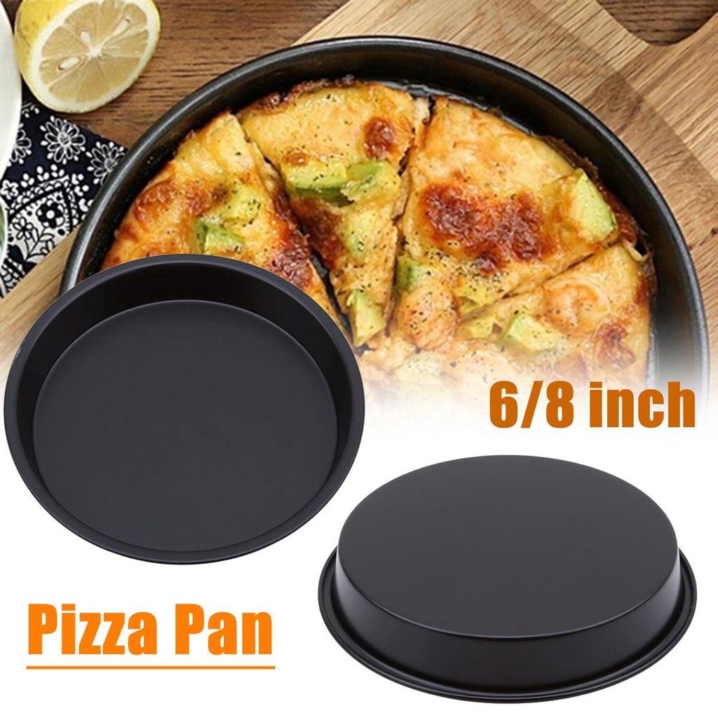 [Elegan] Loyang Pizza Bulat Bakeware Oven Baking Tools Cetakan Nampan