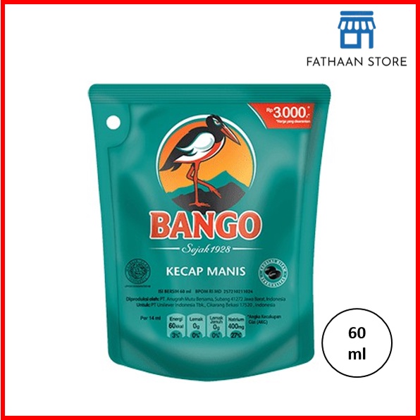 

Bango Kecap Manis Refill Pouch 60 ml