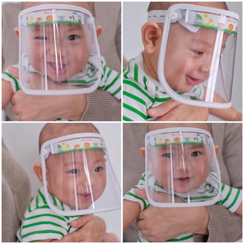 READY STOCK Face Shield Bayi - Face Shield Anak - Face Shield Dewasa MURAH