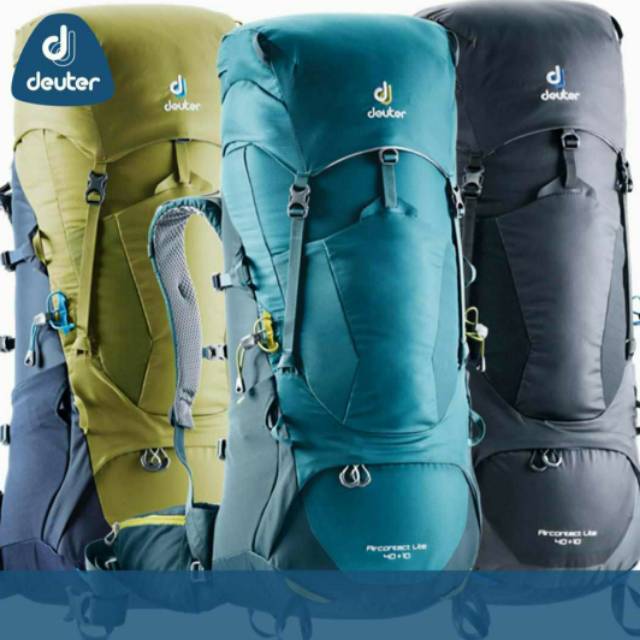 Tas Gunung Deuter Aircontact Lite 40+10/ tas carrier deuter air contact original / tas gunung deuter