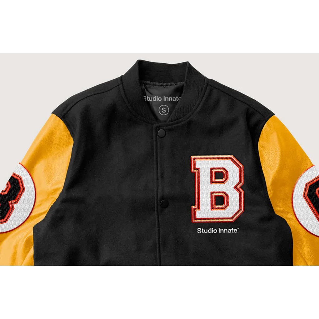 Letterman Jacket Mockup - Photoshop