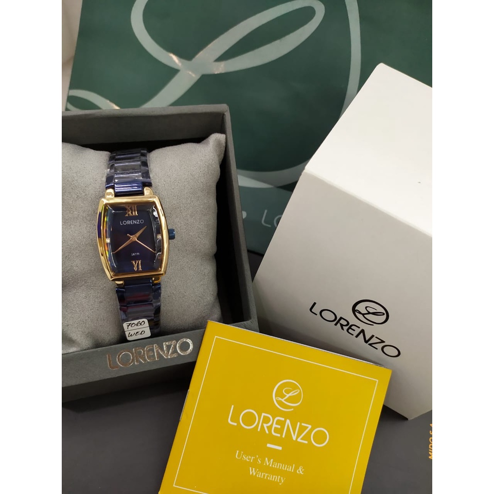 Jam Tangan Wanita Fashion Lorenzo R-7060L Analog