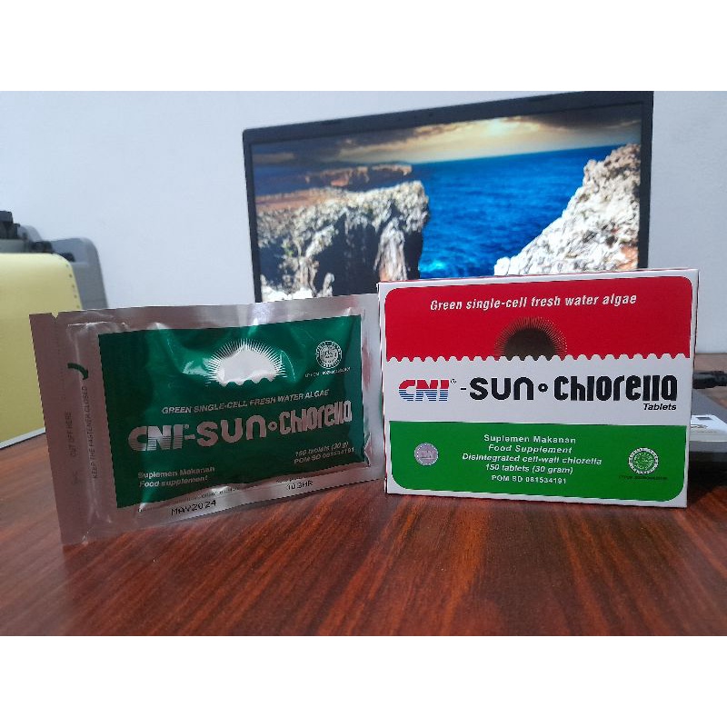 CNI SUN CHLORELLA ISI 30 TABLET