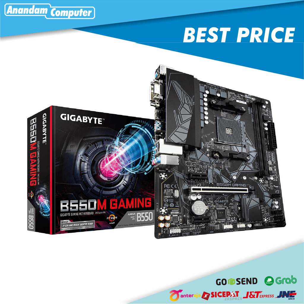 Gigabyte B550M GAMING - AMD B550 Gaming Motherboard