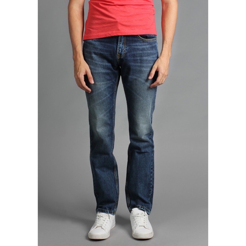 Celana Lois Jeans Original CFS394D Straight Cut