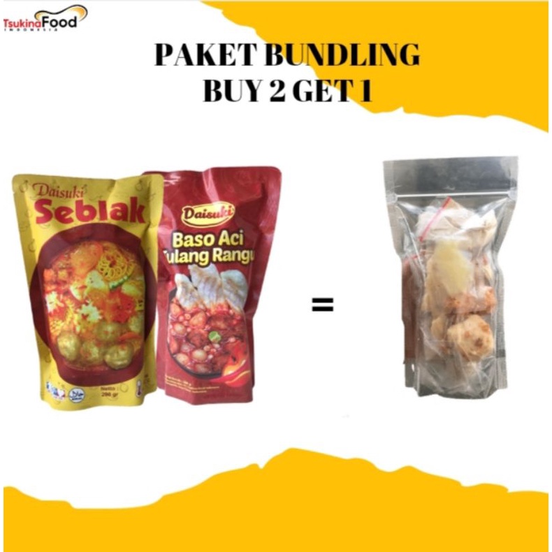 

PAKET BUNDLING BELI 2 GRATIS 1 Baso aci icip