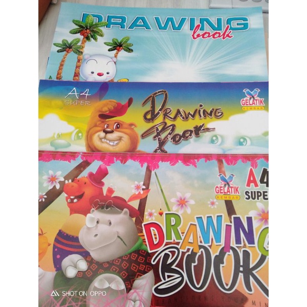 

Buku gambar gelatik A4