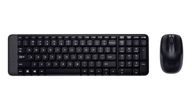 PAKET KEYBOARD MOUSE WIRELESS LOGITECH MK220 BATERAI