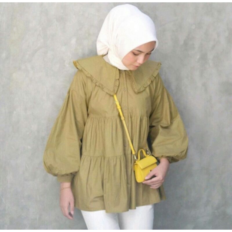 Blouse Kekinian Korean Style