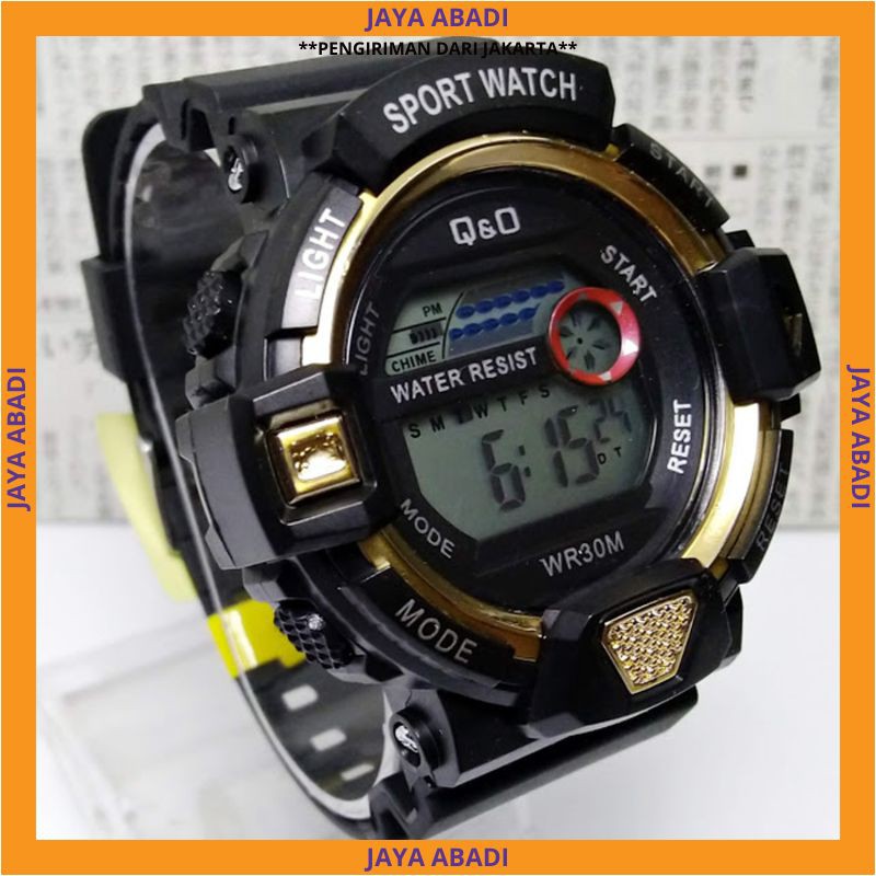 JAM TANGAN PRIA DIGITAL MODEL QQ 33A