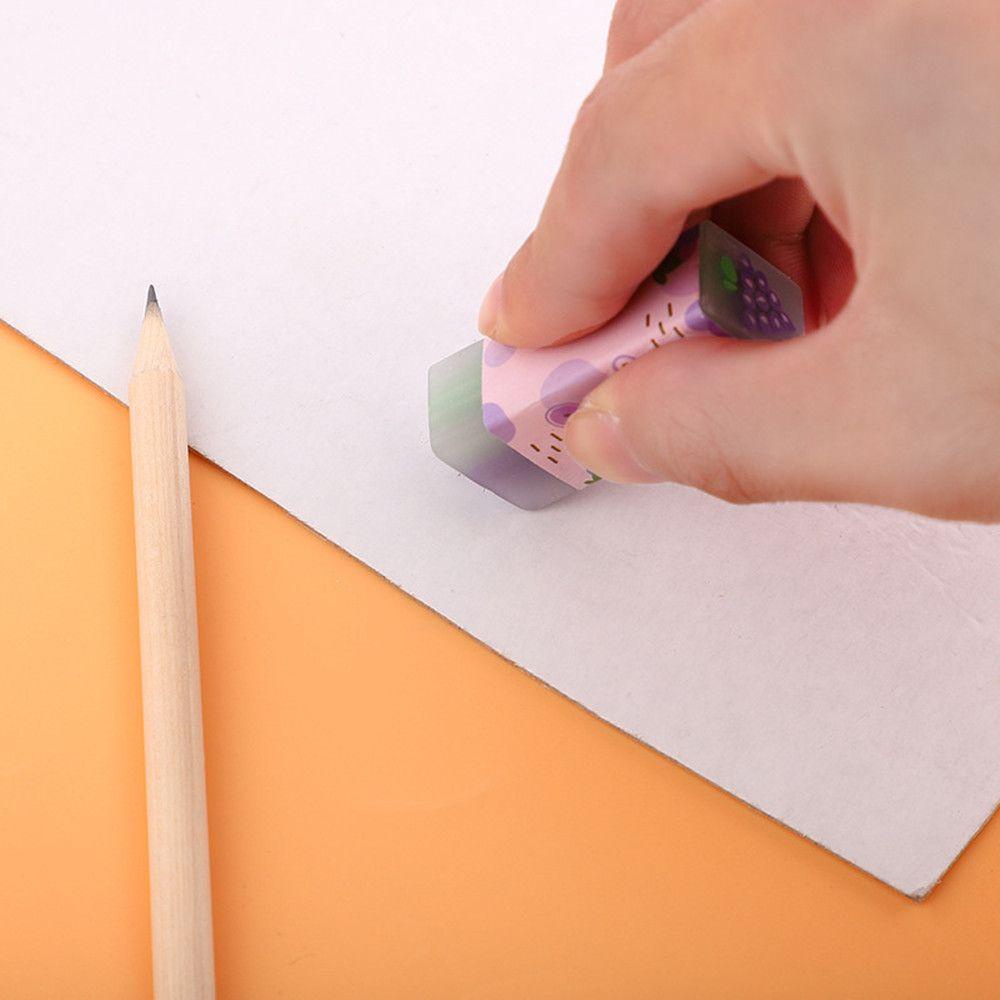 PINEAPPLE Penghapus Pensil Buah Nanas Hadiah Anak Perlengkapan Kantor Sekolah Kreatif