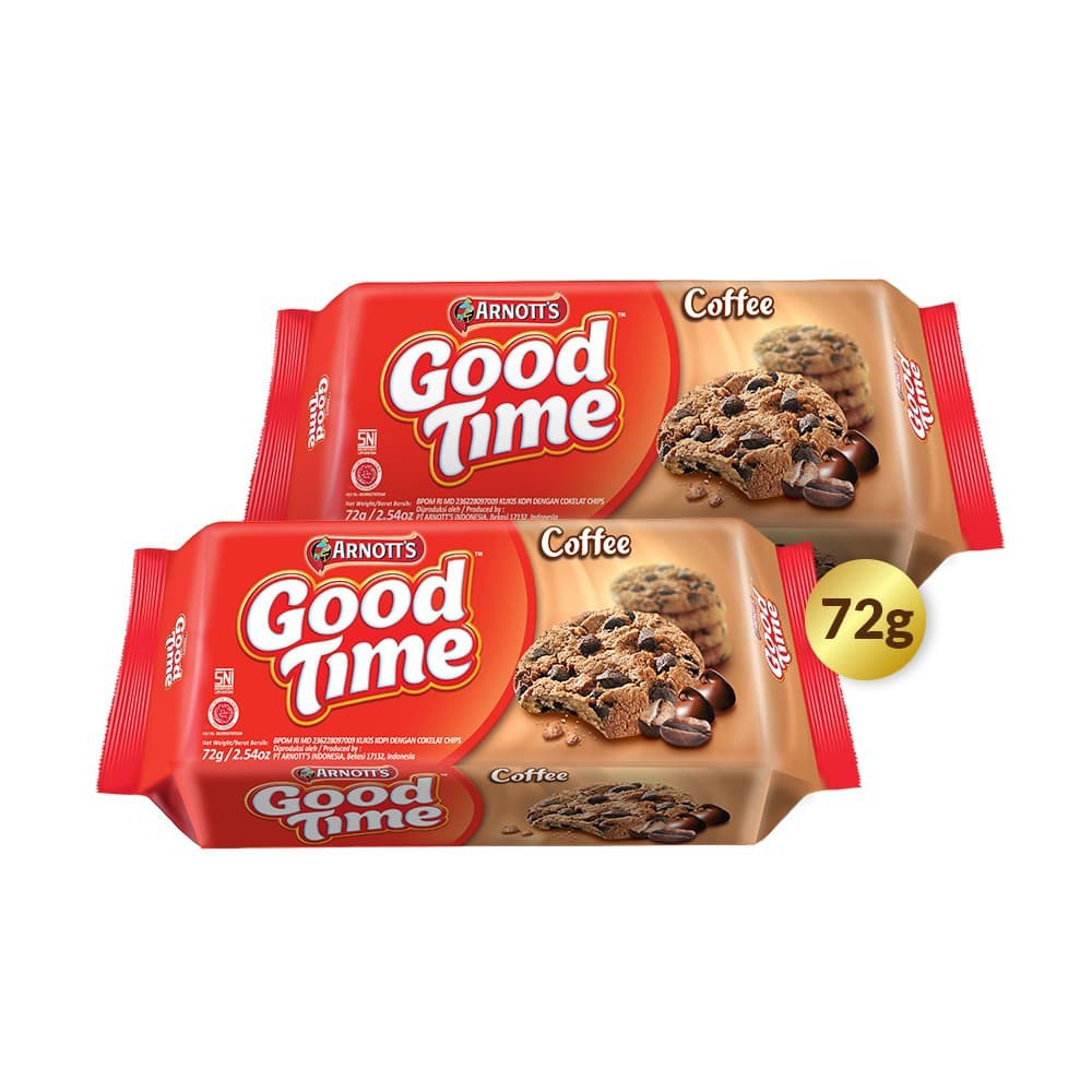 

PROMO BUY 1 GET 1 FREE ARNOTT'S GOOD TIME COOKIES COFFEE TERMURAH