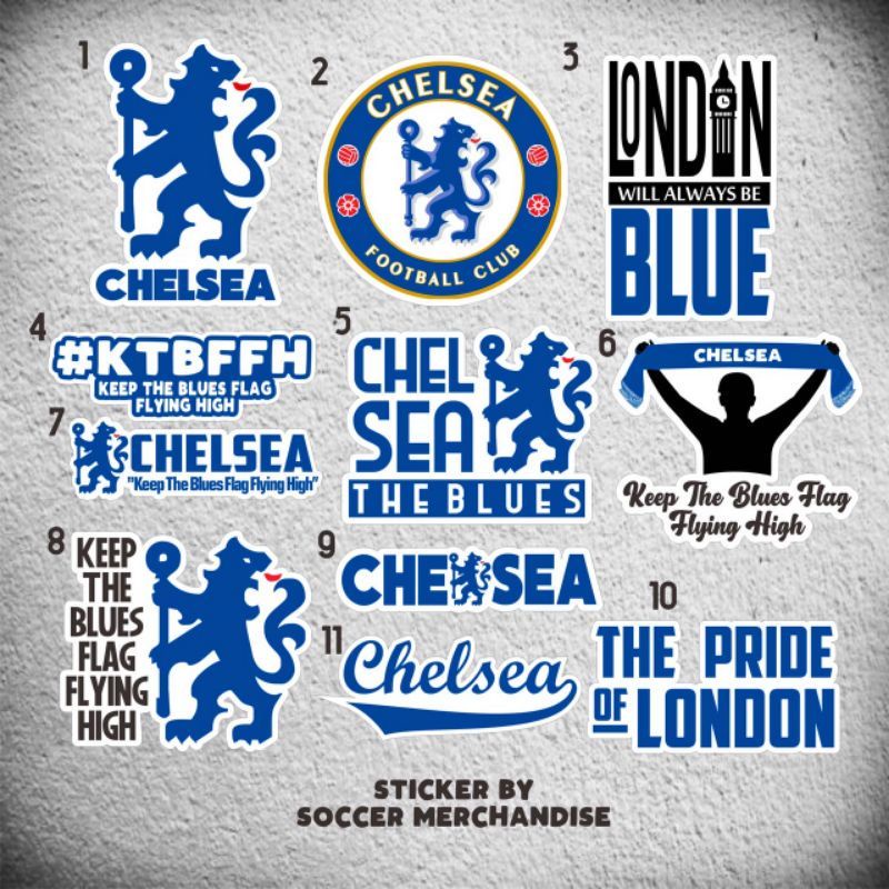 

Stiker Pack Bola Chelsea