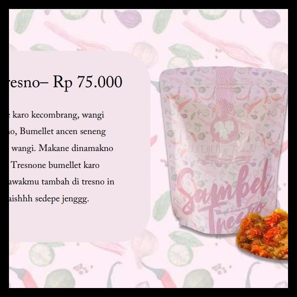 

TERBARUU!! sambal bu djui x bumellet READY STOK SALE