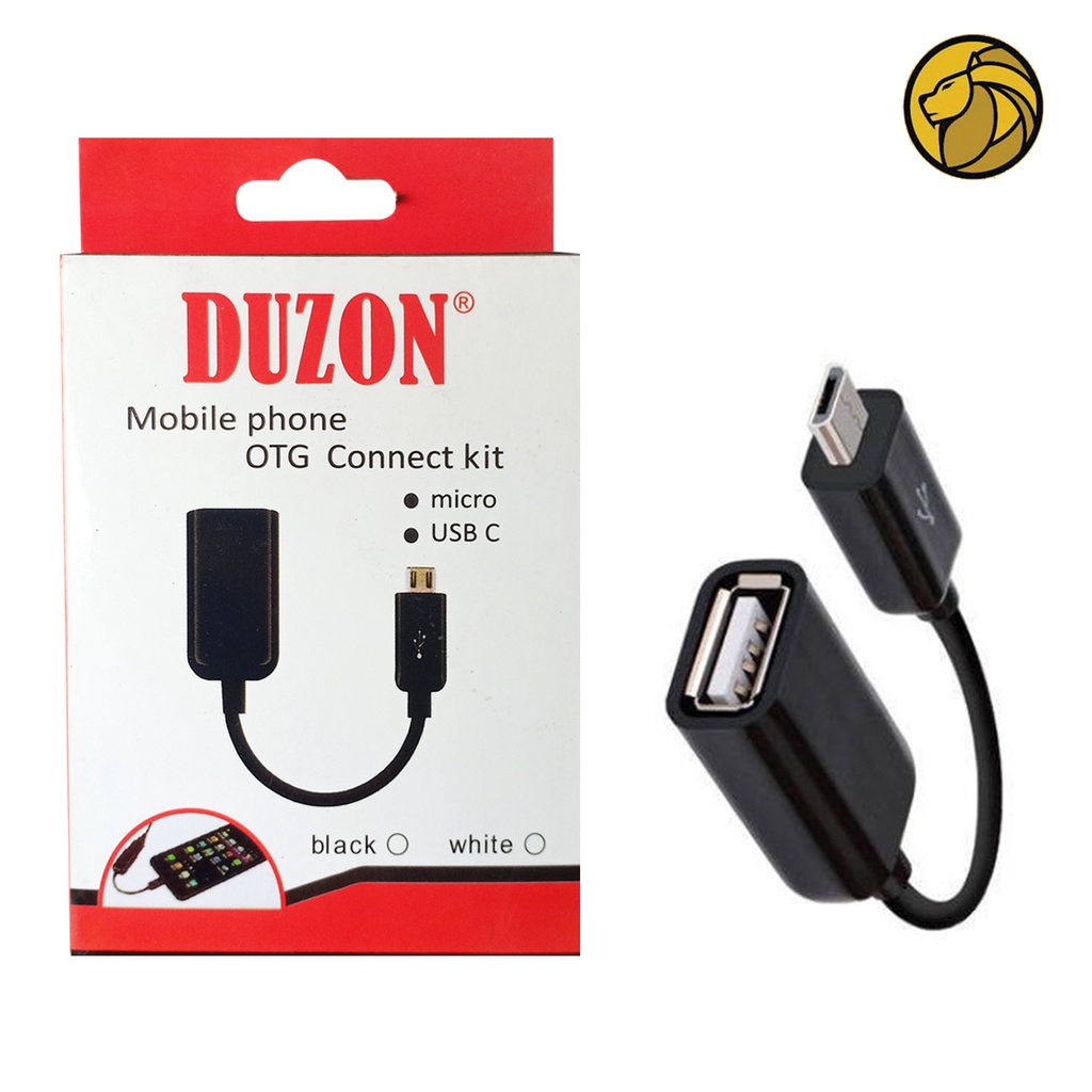 OTG On The Go Micro Duzon For Android Kabel