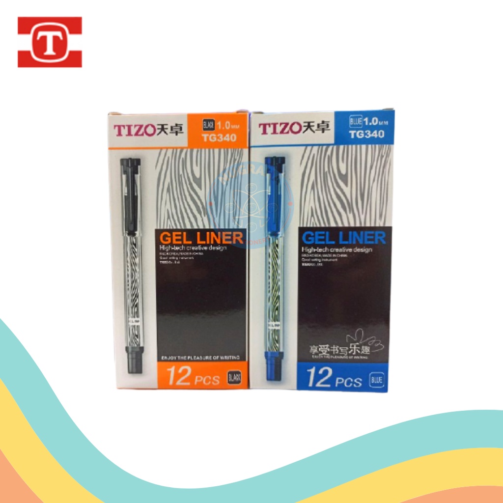 

GEL PEN TIZO TG-340 (12 PCS)