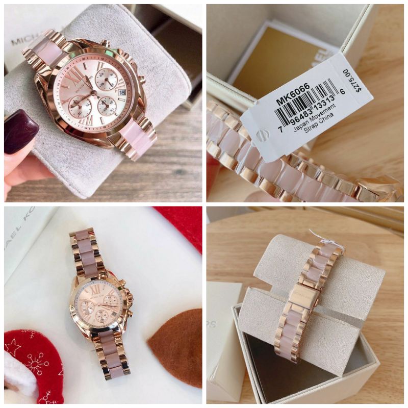 JAM TANGAN WANITA MICHAEL KORS,TYPE=MK-6066,ORIGINAL.