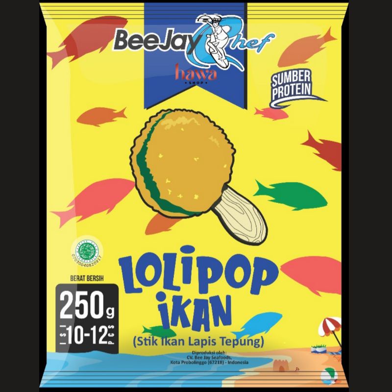 

Beejay Lolipop Ikan 250 gr