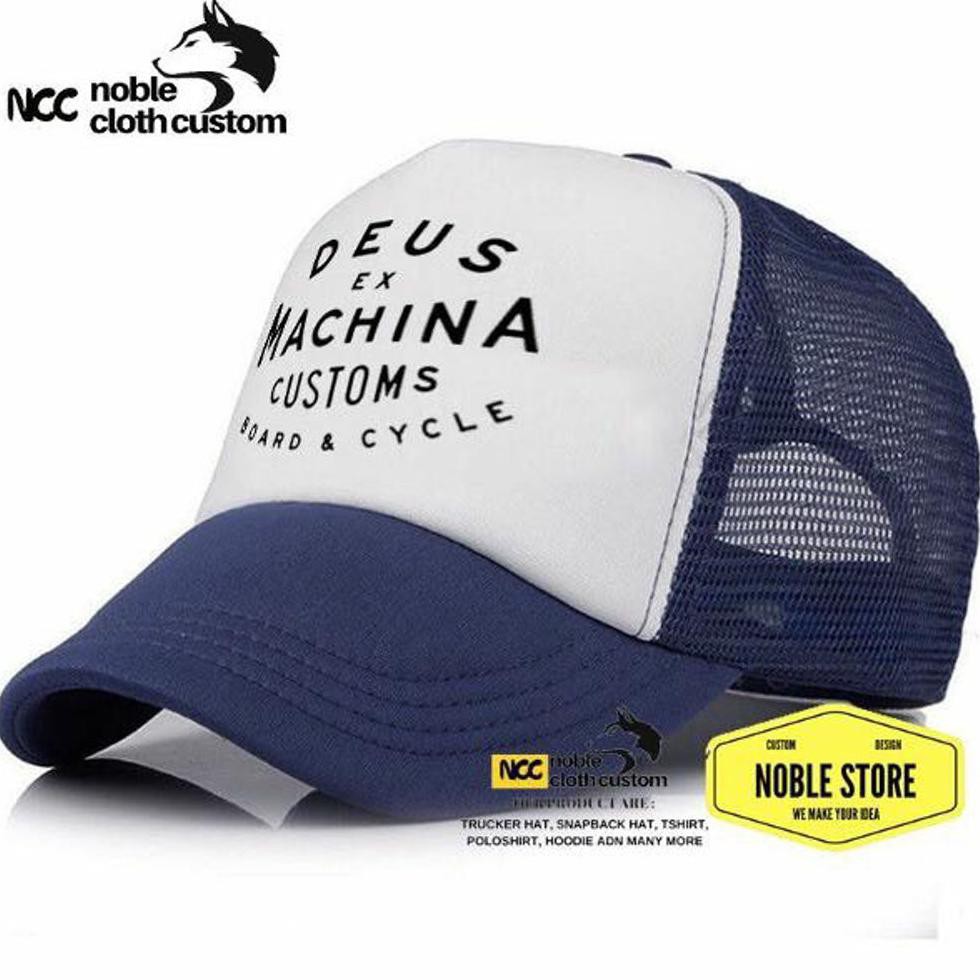 Jual TOPI JARING TRUCKER DEUS EX MACHINA - NOBLE CLOTH Diskon