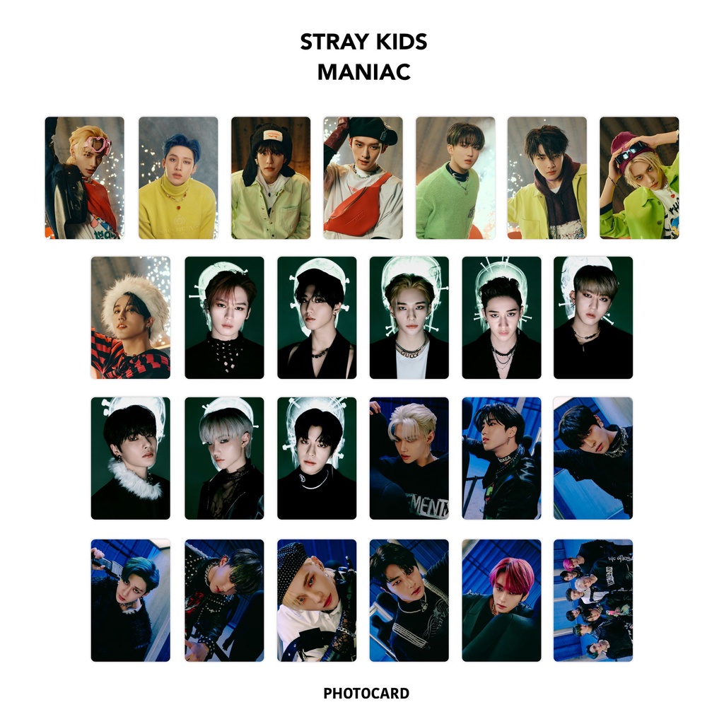 Photocard Stray Kids Maniac