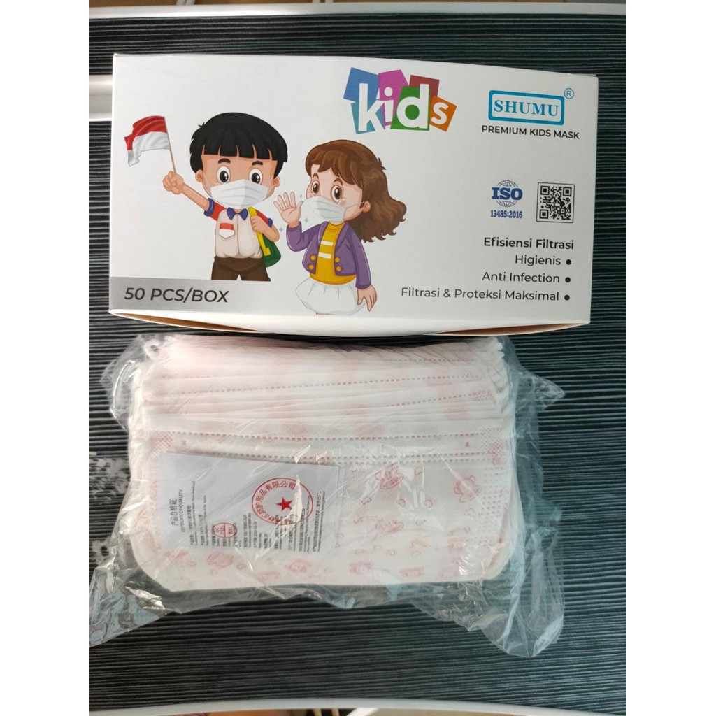 Masker Anak 3Ply Duckbill Karakter