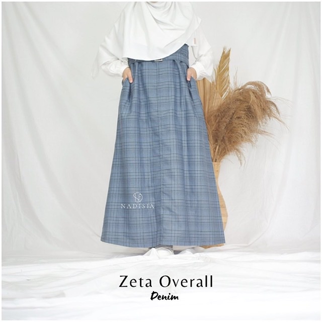 ZETA OVERALL DRESS INNER DRESS MOTIF