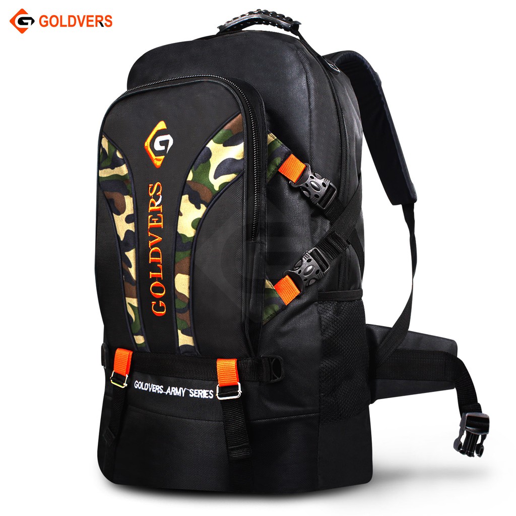 Tas Ransel Jumbo Ukuran 65L Ransel Mudik Tas Ransel Gunung GOLDVERS BackPack Hikking kekinian