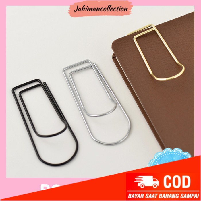 

✨ BISA COD ✨ Hobonichi Hightide Pen Hook Clip | Preorder - Black
