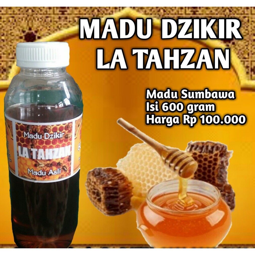 

Madu Dzikir La Tahzan 600gram