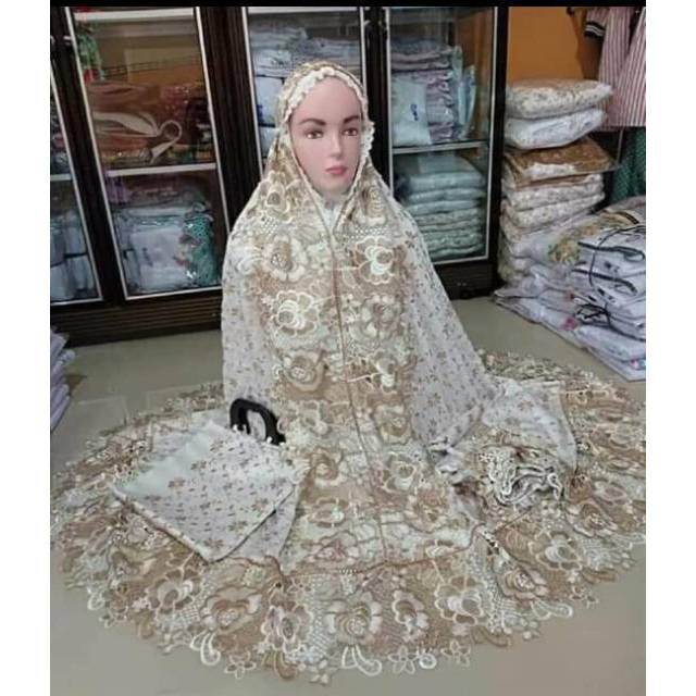 mukena  kd  sutra  prada jumbo