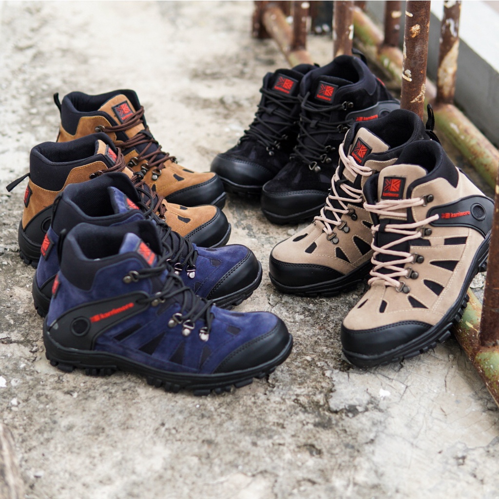 sepatu gunung pria Safety Boots Karrimor Tracking Hiking Outdoor MURAH Berkualitas