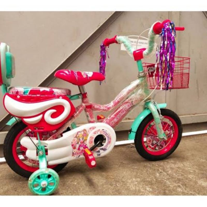 [EKA JAYA SEPEDA] Sepeda anak perempuan Mini 12 16 18 Centrum Barbie Princess Angry Bird