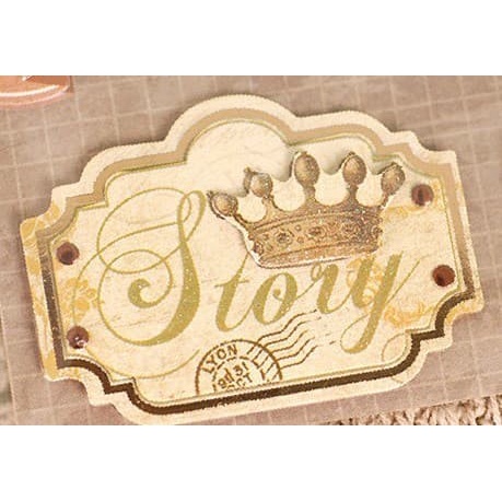 Scrapbook 3D Sticker - Fashion Ornament