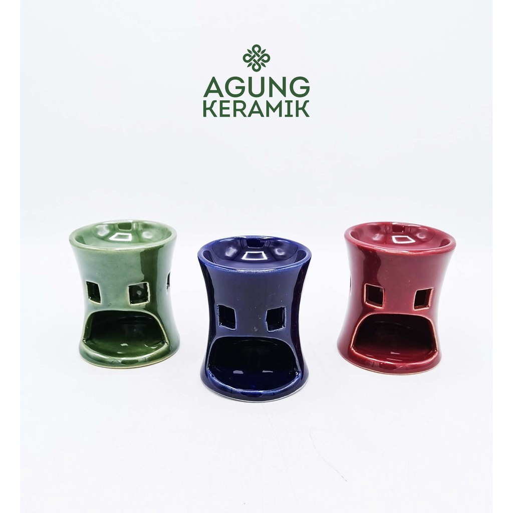 Aromatheraphy Oil Burner Agung Keramik
