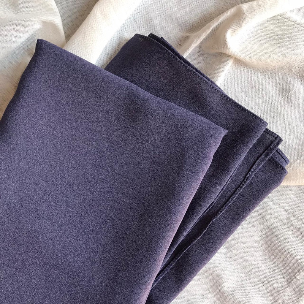 Pashmina Diamond Stretch Italiano / Pashmina Diamond / Jilbab Pashmina-Dark Taro