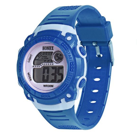 HONHX Children girls Digital Quartz LED Wrist Watch Date alarm Sport