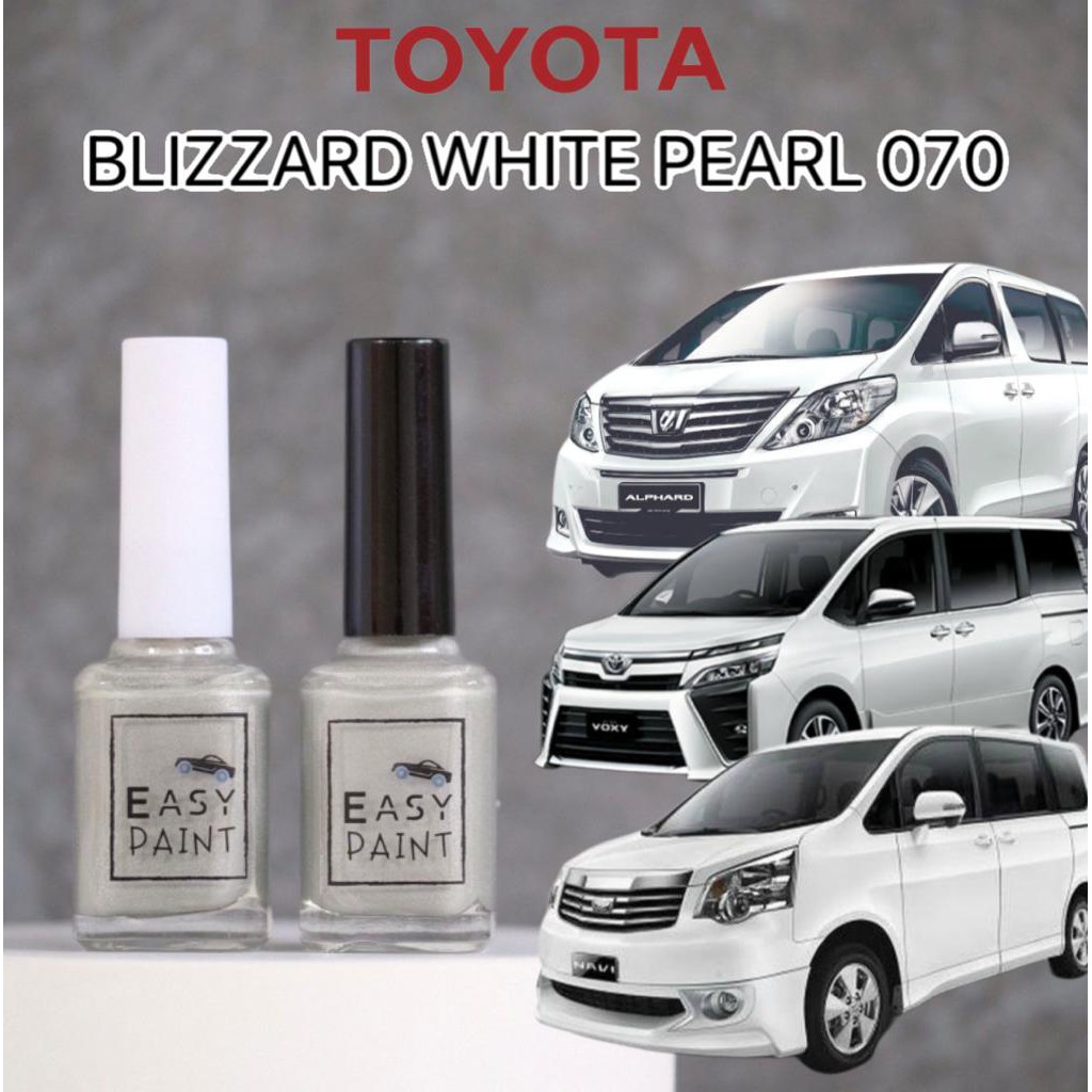 Cat Oles White Pearl 070 Toyota Alphard Voxy Nav1 Nav 1 Putih Mutiara Penghilang Baret