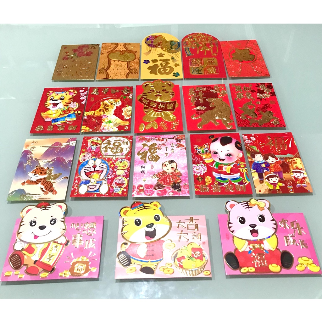 

Angpao Imlek 2022, Shio Macan Harimau Bahan Bagus, Ready Stock Siap Kirim