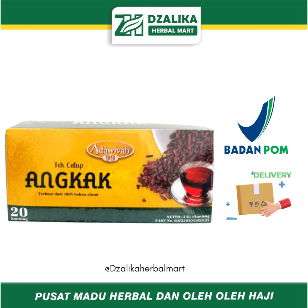 

TEH CELUP ANGKAK ADAWIYAH ISI 20 KANTONG | TEH CELUP ANGKAK ISI 20 OBAT DBD DAN KOLESTEROL